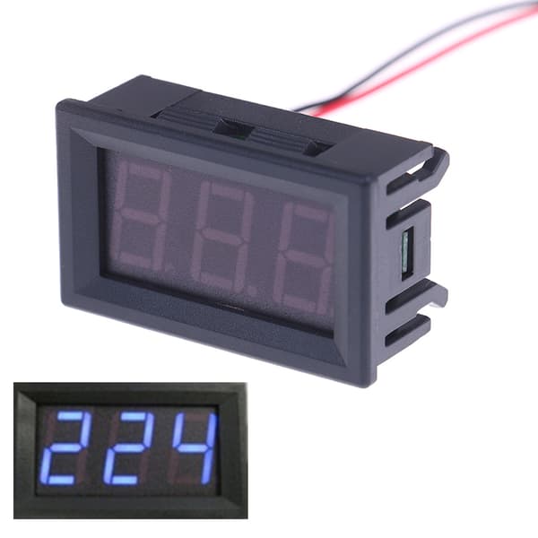 AC 70-500V digital voltmeter LED display 2 leder volt spænding te
