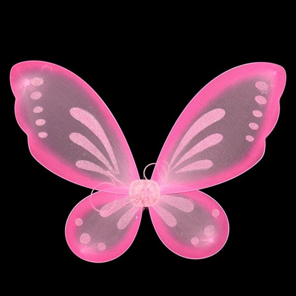 1Pc e Fairy Wings Butterfly Halloween Angel Wings Børnekostume Multicolor