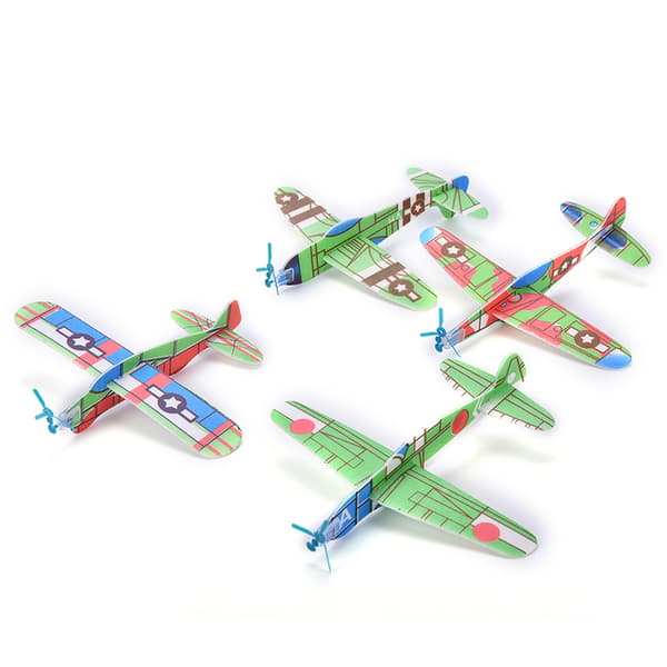 12ST/ Set Skum Glider Prop Flygande Gliders Plan Flygplan Barn