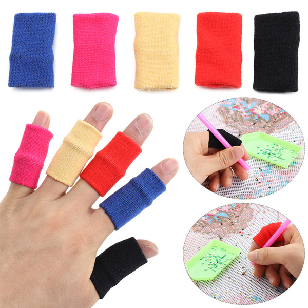 Diamond Maling Tools Fingers Protection Cover Diamond Paintin Multicolor