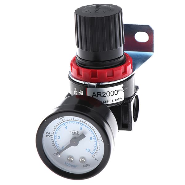 AR2000 Luftstyringskompressor Trykmåler Aflastningsregulering one size