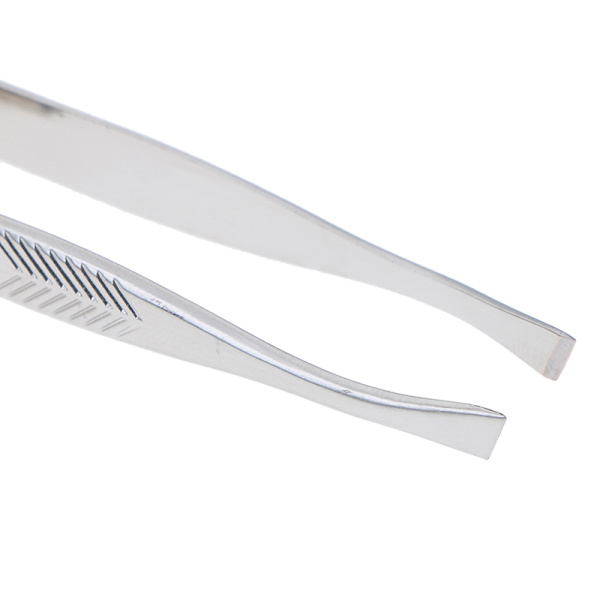 1 Stk Led Lys Rustfrit Stål Make Up Tool Øjenbryn Skønhed Hår onesize