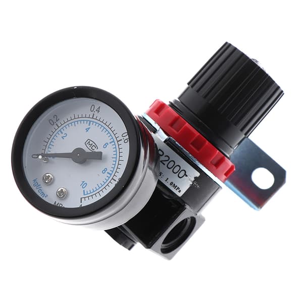AR2000 Luftstyringskompressor Trykmåler Aflastningsregulering one size