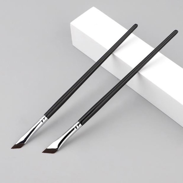 Upgrade Blade Eyeliner Brush Ultra Thin Fine Angle Flade øjenbryn B