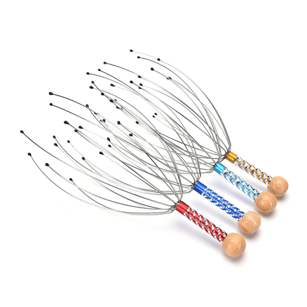 FashionHead Neck Scalp Massager Hieronta Octopus Equipment Stres