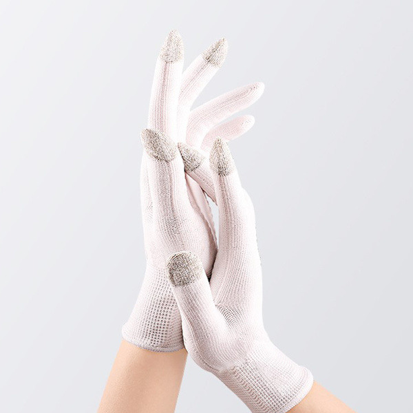Käsineet Outdoor Liukumaton ratsastushanskat Liukumaton Touch Glove White