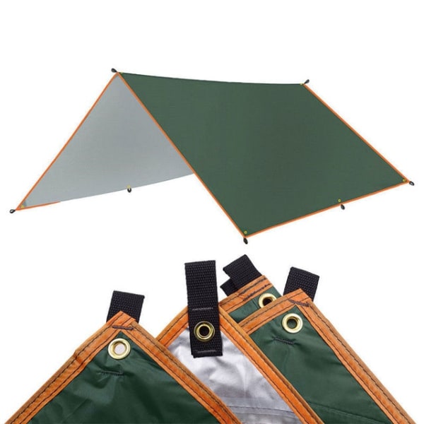 5x3m 4x3m 3x3m Markise Vanntett presenning teltskjerm Ultralight Gar Khaki 3X5M