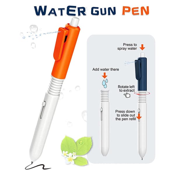 Roliga Spratt Infällbara Vattenspraypennor Blue