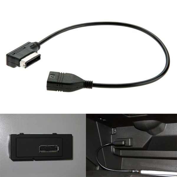 USB AUX-kabel Musik MDI MMI AMI till USB -hongränssnitt o Anpassa