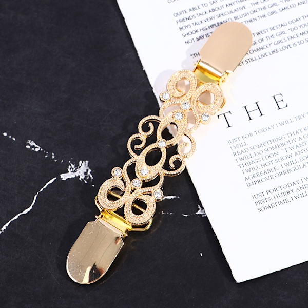 Tröja Cardigan Clip Duck-mouth Clip Tröja Pin Brosch Krage