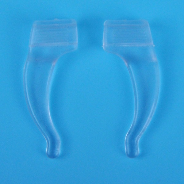 1 par slitesterkt silikon antiskli holderstativ for briller