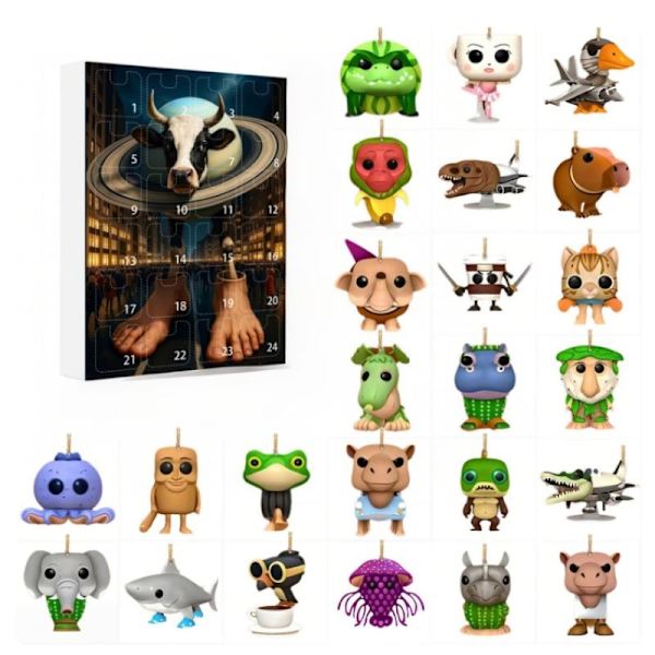 Italialainen Brainrot Tung Sahur -hahmo Blind Box Tralalero -hahmot A5