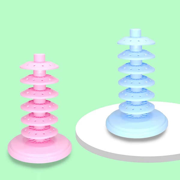 Monikerroksinen tikkukaramelliteline, säädettävä tikkukaramelliteline Blue 4 layers