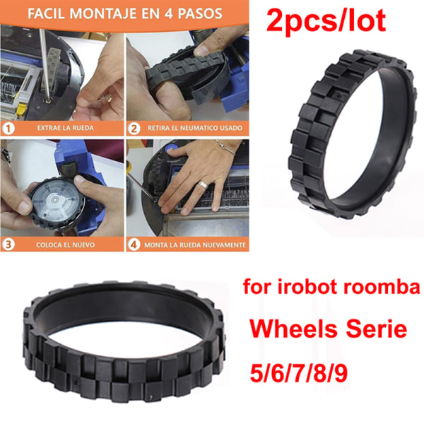 Dekk til IROBOT ROOMBA Wheels Series 500 one size
