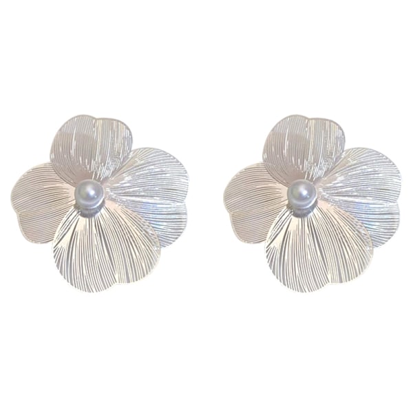 Store blomsterperleørering til kvinder Modetilbehør onesize