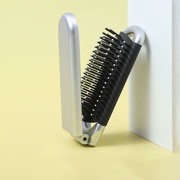 Hiusbrus Folding Massage Comb Head Massage Anti-Static Portable A
