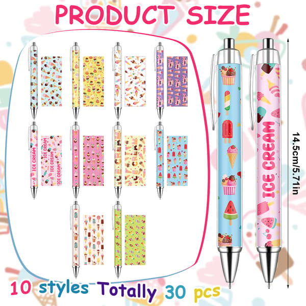 Is Pen Bulk e Is Gel Pen Sprinkle Skrivepen Des Clear
