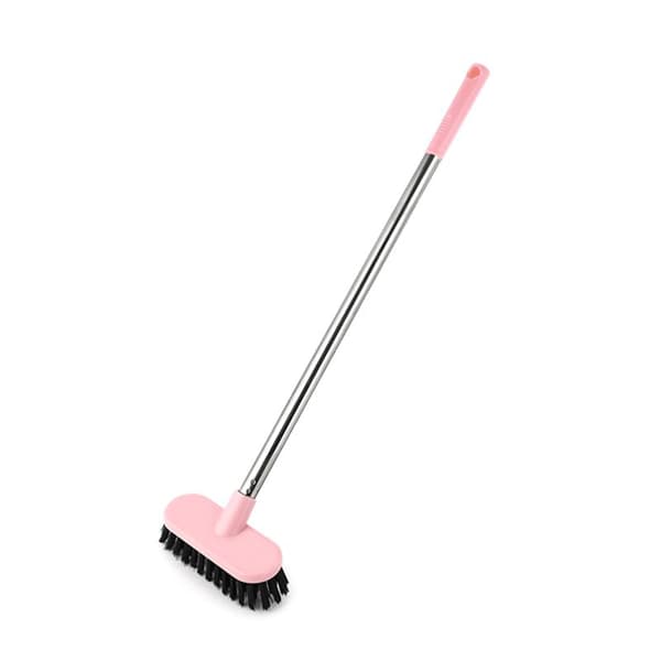 Lattianpesuharja pitkällä varrella Pink