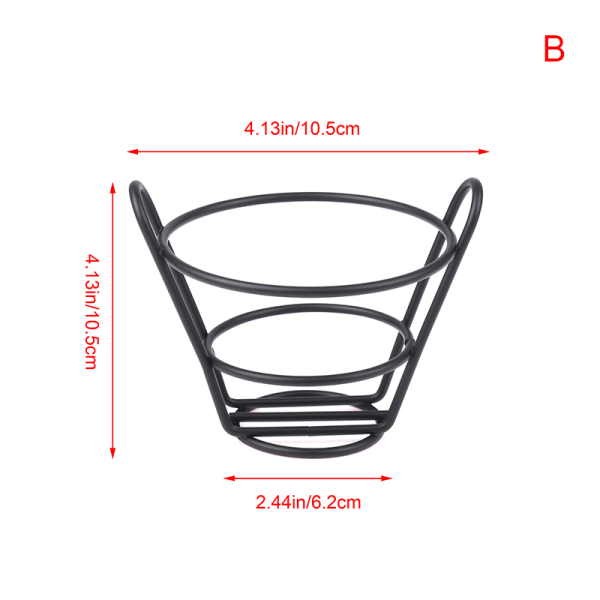 1 kpl Mini ranskalaiset rasvakeittimet Basket Net Mesh ruostumatonta terästä pe B