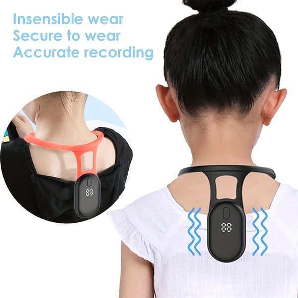 Smart Posture Corrector Rygpostur Påmindelse Nakke Pukkel Korrektion A2