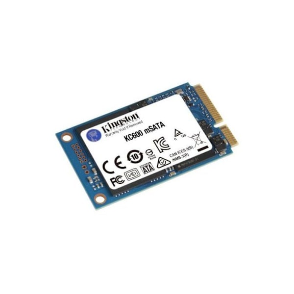 SSD mSATA - Kingston - SKC600MS/1024G - 1 To - SATA 6 Gb/s - Intern
