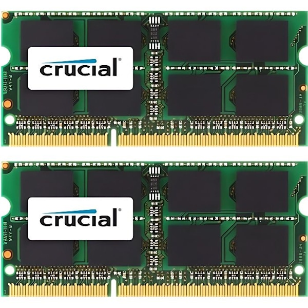 Crucial RAM-modul til bærbar computer, stationær computer - 8 GB DDR3-1333/PC3-10600 DDR3 SDRAM