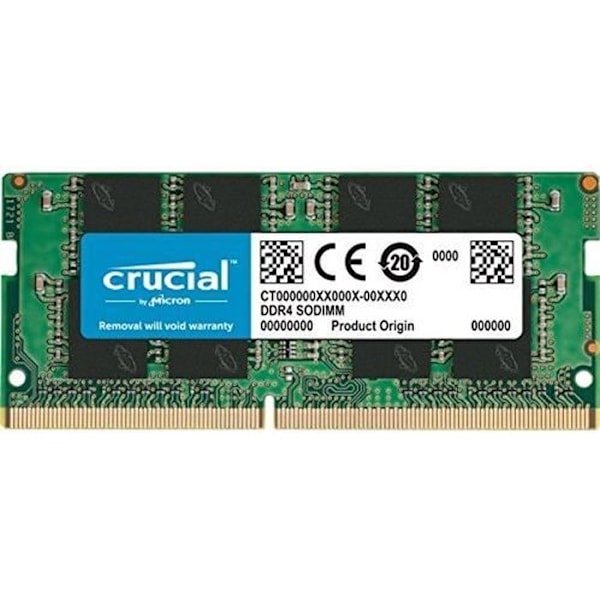 Crucial RAM-hukommelse DDR4 - 8GB - 3200 MT/s - CL22 - SODIMM
