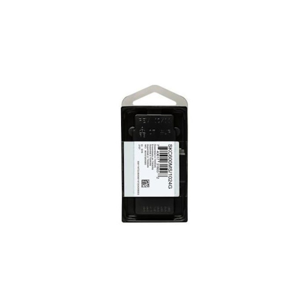 SSD mSATA - Kingston - SKC600MS/1024G - 1 To - SATA 6 Gb/s - Intern