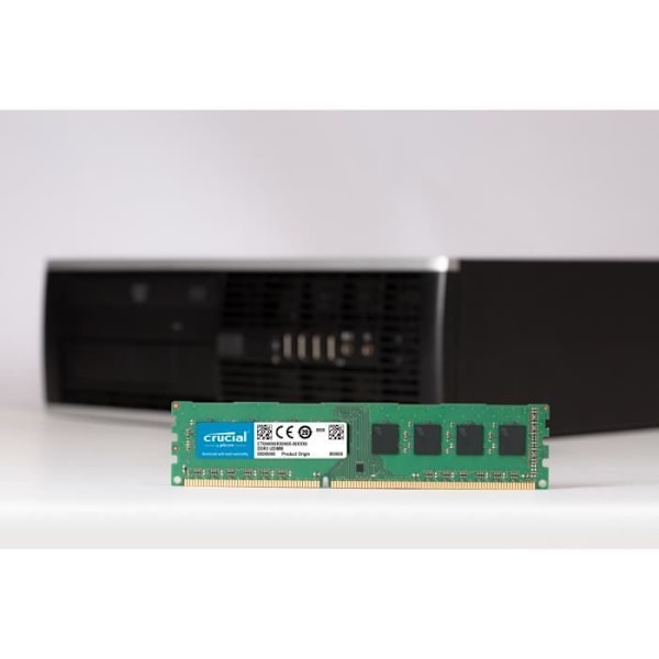 CRUCIAL - PC RAM DDR3 - 8GB (1x8GB) - 1600 MHz - CAS 11 (CT102464BD160B)