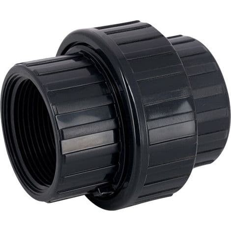 Poolkopplingar - PVC-tryckkoppling, skruvbar, 1 1/4\" invändig gänga