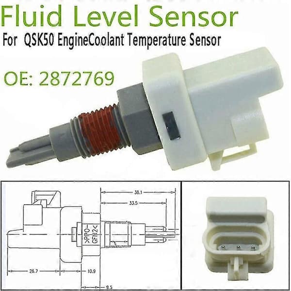 Fængslede væsker 2872769 2872768 4928568 Cummins QSK50 motor