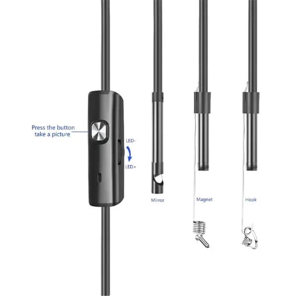 USB-endoskopkamera för Samsung, Android, Windows och MacBook [Hong Kong] 5m