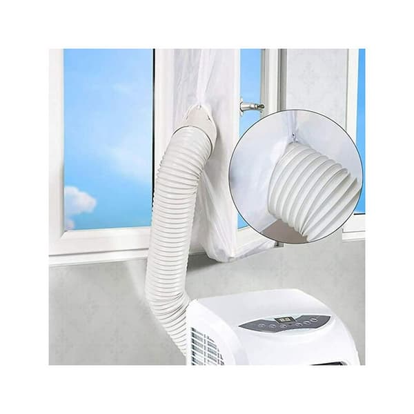 Vindusforsegling for bærbart klimaanlegg – Vanntett materiale – 3 meter lang – Energibesparende og insektbeskyttelse