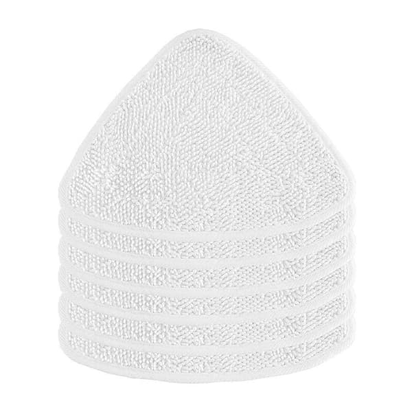 6-pak mikrofiber dampmoppe-refillpuder kompatible med Vileda dampmopper for høj absorptionskapacitet og genbrug