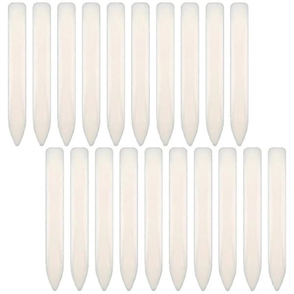 20-pack benmappverktyg. Plastmappar för pyssel. pappersvikning och scrapbooking
