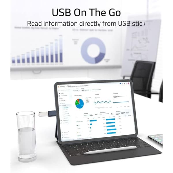 USB-C–USB-sovitin, 2 kpl; USB-C-uros–USB 3 -naaras-sovitin