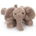 Elefant kosedyr, medium 24 cm - Elefant plysjleketøy - Klassisk barnegave {ROG}