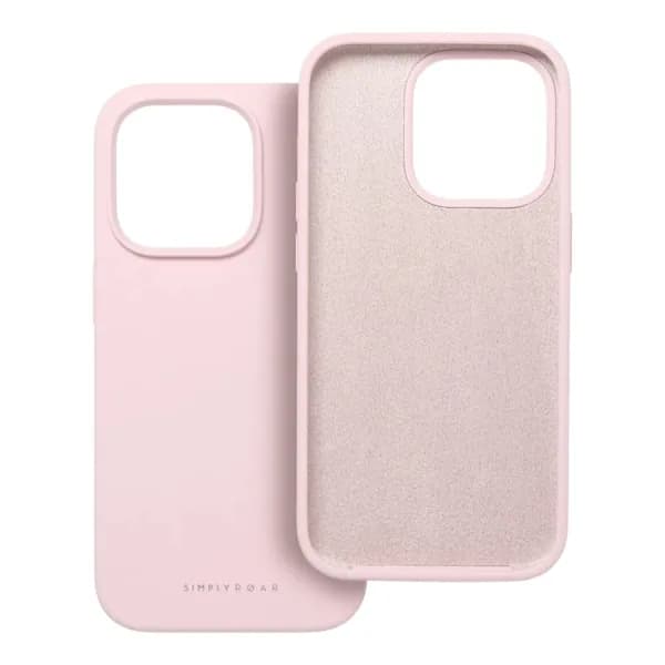 Roar iPhone 13 Pro Max -puhelinkotelo, Roar Cloud Skin - Vaaleanpunainen, 50