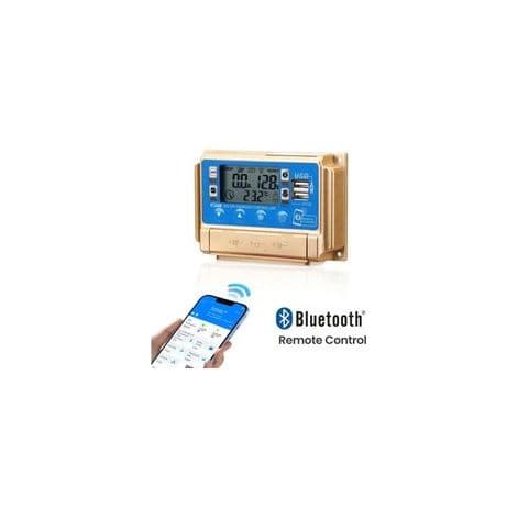 60A MPPT Solarladeregulator – 12V/24V Lader – 99% Sporeffektivitet – Bluetooth LCD-skjerm – Flere Beskyttelser