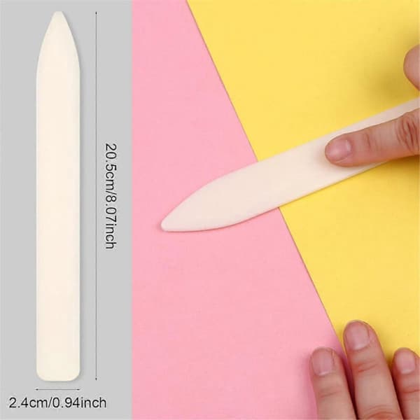 20-pack benmappverktyg. Plastmappar för pyssel. pappersvikning och scrapbooking