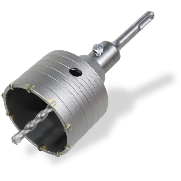 80 mm murkerneborebit, betonkerneborebit, 8x110 mm borebit med SDS plus adapter til murværk og beton