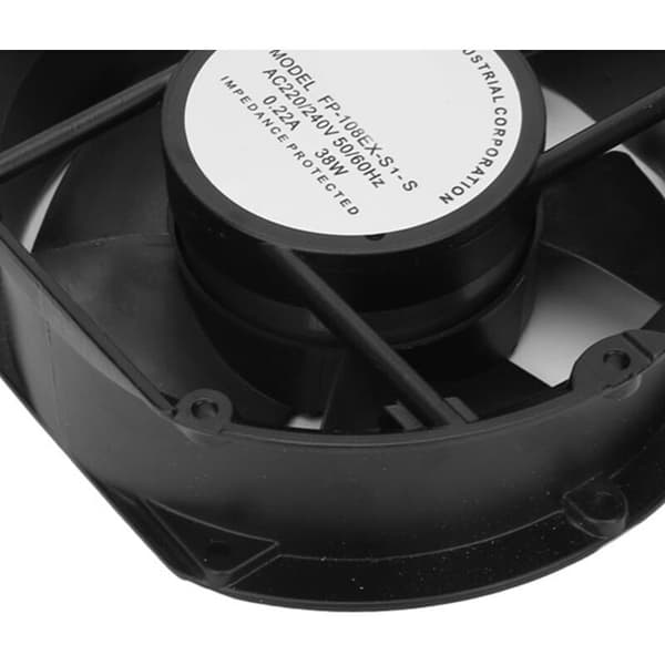 Axialfläkt AC FP-108EX S1-S AC 220 V 38 W med ovalt kullager