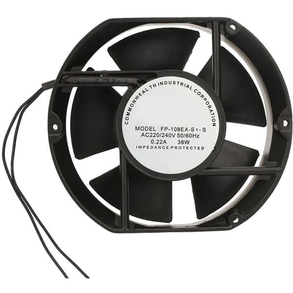 AC aksialventilator FP-108EX S1-S AC 220 V 38 W ovalt kugleleje