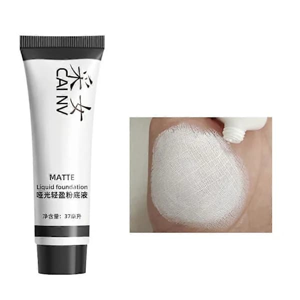 Vit foundation, concealer, foundationkräm