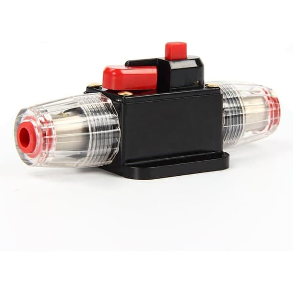 Bilkretsbryterbeskyttelse 12V - 24V DC med manuell sikringsresetbryter 50A/100A/150A (100A)
