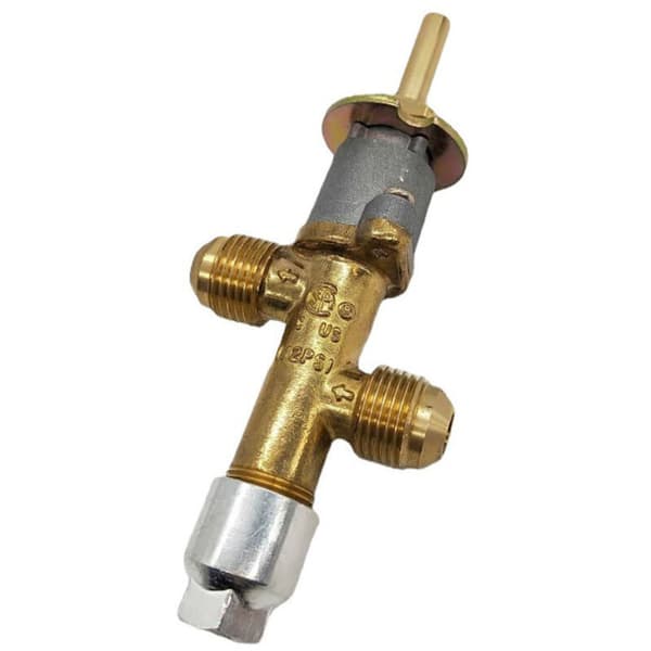 Gaskedelventil – Holdbar messing – DN10 indvendigt gevind 3/8\" – Lavtryksstyringssystem