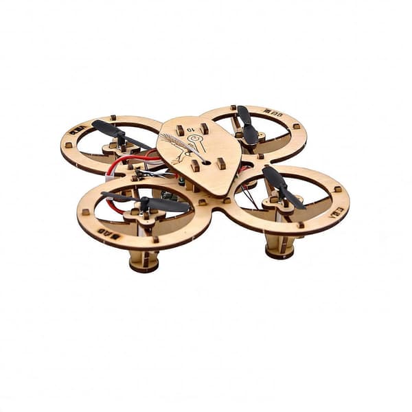 Tre montering DIY quadcopter kit drone modell skole vitenskap og utdanning eksperiment fjernkontroll flymodell trening