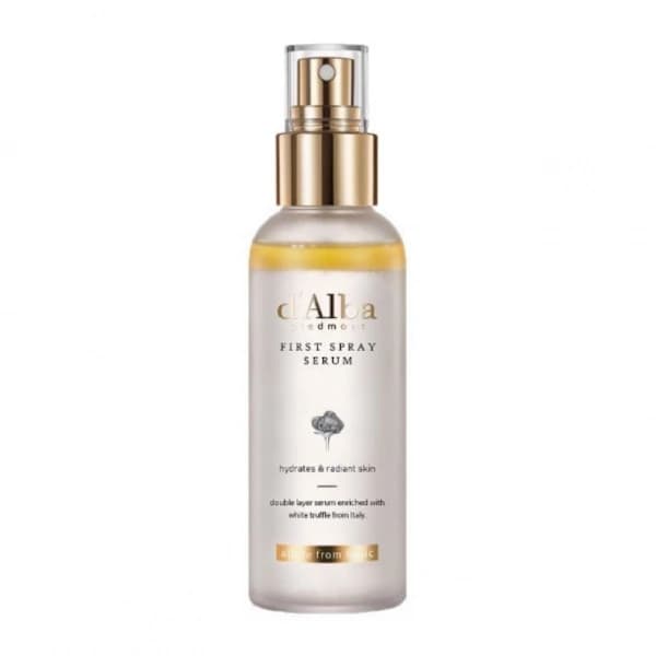 Vit tryffel Dual-Effect Essence Serum. Vit tryffel Spray Essence Serum för hudkonditionering, regenerativ formula.