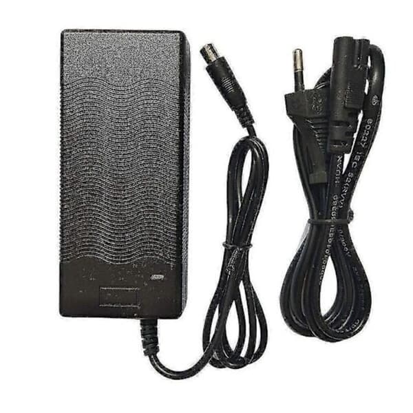 Oplader 42 V 1.5 A til el-løbehjul. Kompatibel med lithiumbatterier.