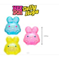 NeeDoh Jelly Jumping Sequin Bunny Squeeze Toy - Pink